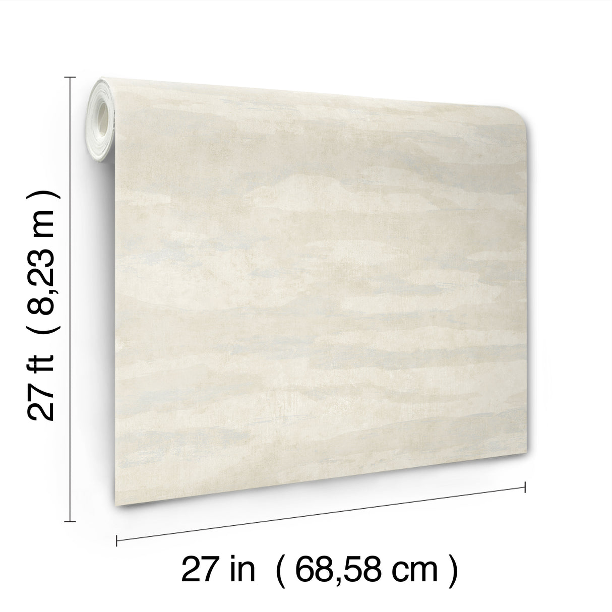 Candice Olson COD0653 Misty Dreams Light Grey Abstract Wallpaper