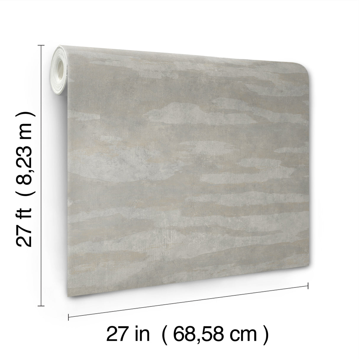 Candice Olson COD0654 Misty Dreams Grey Abstract Wallpaper