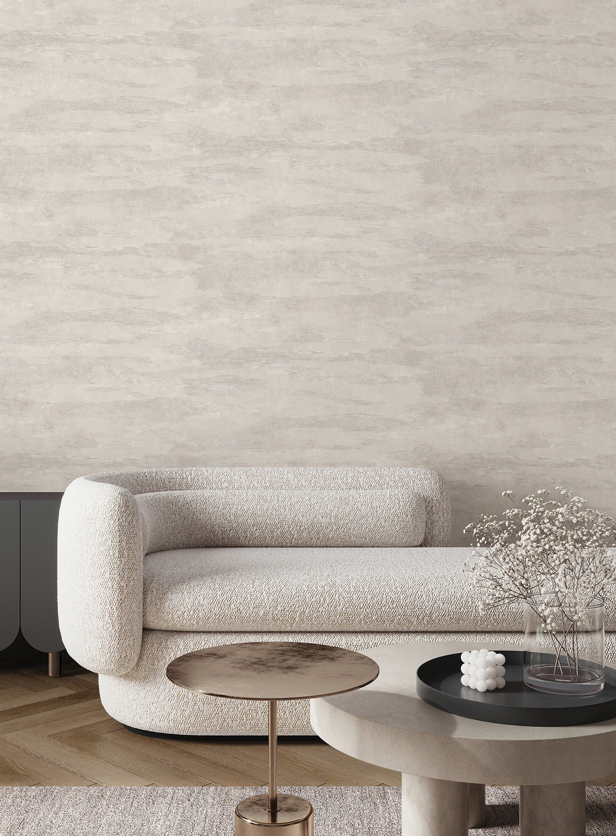 Candice Olson COD0656 Misty Dreams Pearl Abstract Wallpaper