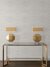 Candice Olson COD0658 Focal Point Light Grey Chevron Wallpaper