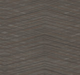 Candice Olson COD0659 Focal Point Chocolate Chevron Wallpaper