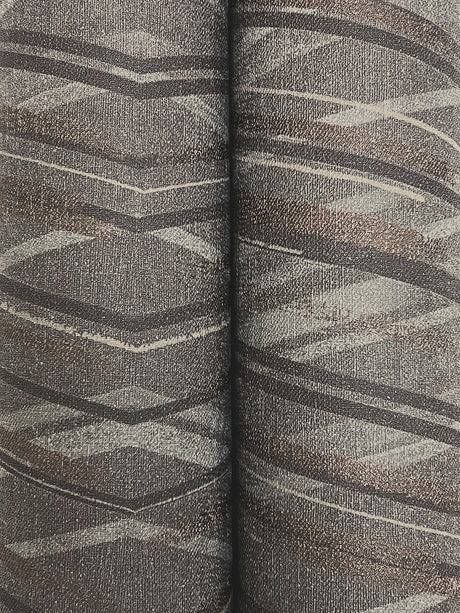 Candice Olson COD0659 Focal Point Chocolate Chevron Wallpaper