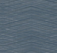 Candice Olson COD0660 Focal Point Blue Chevron Wallpaper