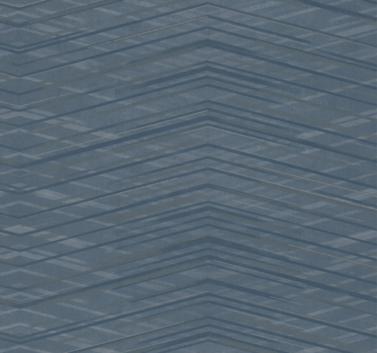 Candice Olson COD0660 Focal Point Blue Chevron Wallpaper
