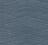 Candice Olson COD0660 Focal Point Blue Chevron Wallpaper