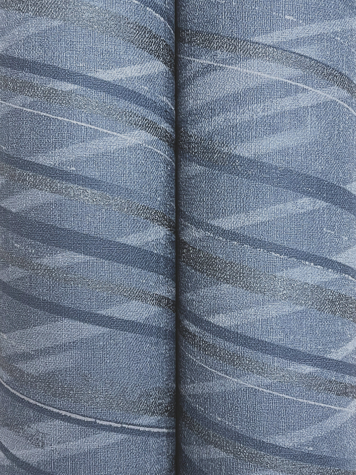 Candice Olson COD0660 Focal Point Blue Chevron Wallpaper