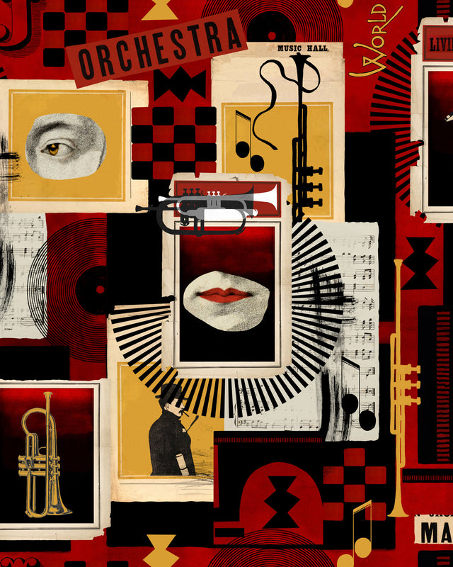 MindtheGap COMPOSER MACHINE - Wallpaper Collection 2025 - Jazz Live