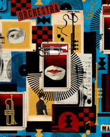 MindtheGap COMPOSER MACHINE Blue - Wallpaper Collection 2025 - Jazz Live