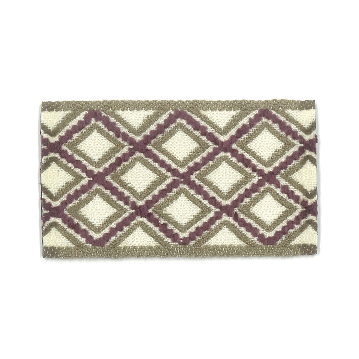 STOUT COOK-7 COOKE 7 AUBERGINE Fabric - Eades Wallpaper & Fabric
