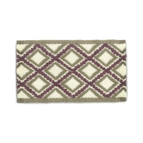 STOUT COOK-7 COOKE 7 AUBERGINE Fabric - Eades Wallpaper & Fabric