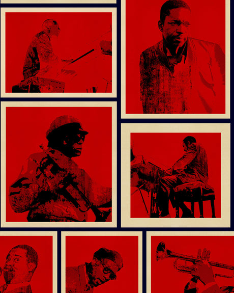 MindtheGap COTTON CLUB - Wallpaper Collection 2025 - Jazz Live