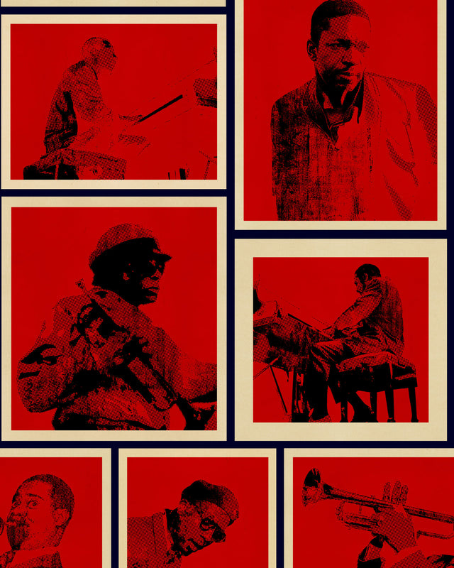 MindtheGap COTTON CLUB - Wallpaper Collection 2025 - Jazz Live