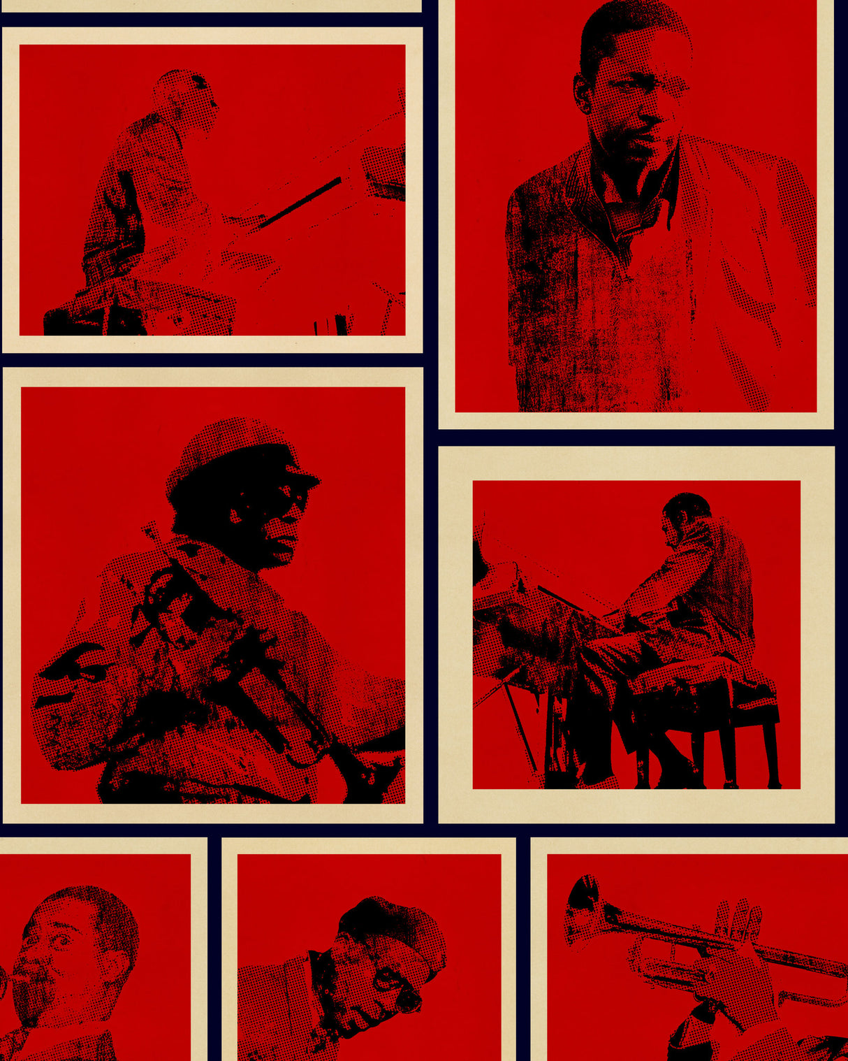 MindtheGap COTTON CLUB - Wallpaper Collection 2025 - Jazz Live