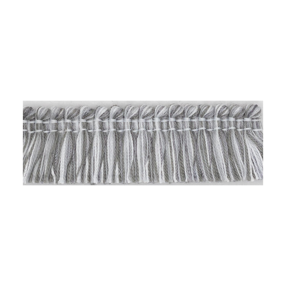 STOUT COTY-4 COTY BRUSH FRINGE 4 FLINT Fabric - Eades Wallpaper & Fabric