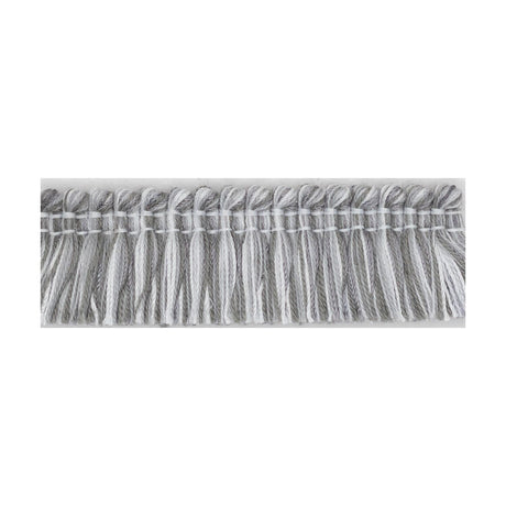 STOUT COTY-4 COTY BRUSH FRINGE 4 FLINT Fabric - Eades Wallpaper & Fabric