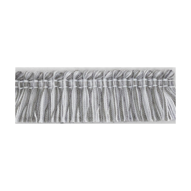 STOUT COTY-4 COTY BRUSH FRINGE 4 FLINT Fabric - Eades Wallpaper & Fabric