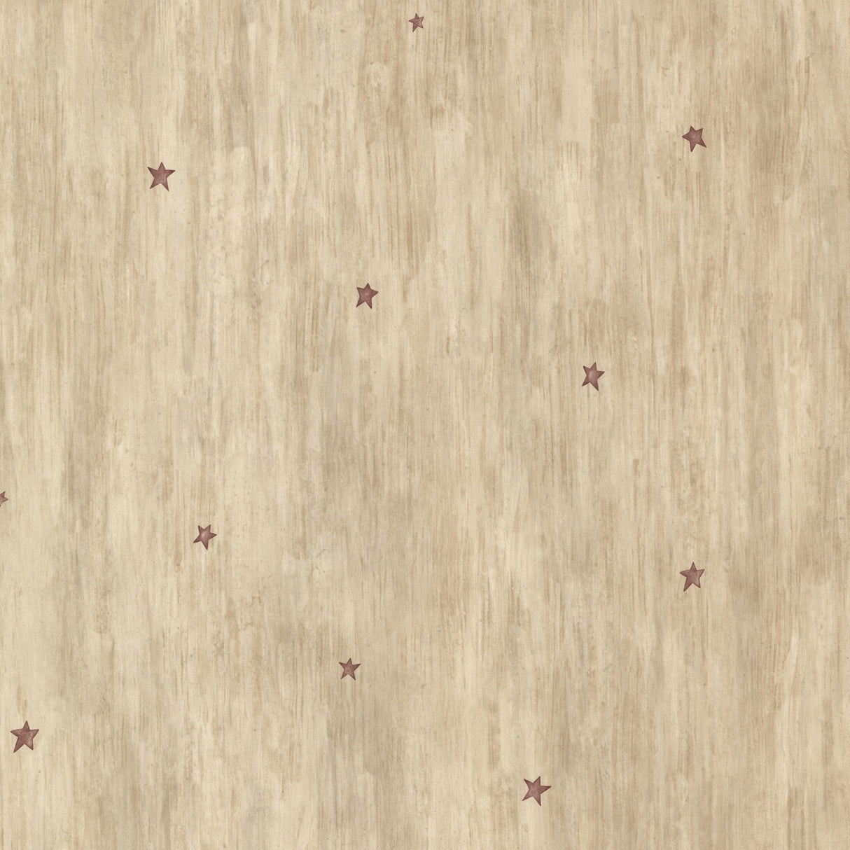 Chesapeake CTR16077 Livie Burgundy Heritage Star Toss Wallpaper