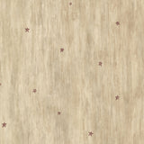 Chesapeake CTR16077 Livie Burgundy Heritage Star Toss Wallpaper