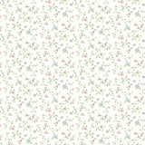 Chesapeake CTR44005 Shelby Blush Calico Floral Wallpaper