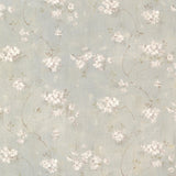 Chesapeake CTR44107 Dixie Aqua Floral Trail Wallpaper