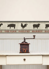 Chesapeake CTR63133B Grace Black Farmers Market Border