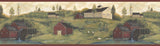 Chesapeake CTR63181B Leanne Burgundy Nottingham Farms Border