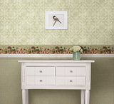 Chesapeake CTR64181 Christiana Sage Damask Medallion Wallpaper