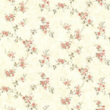 Chesapeake CTR64193 Rose Valley Pink Floral Trail Wallpaper
