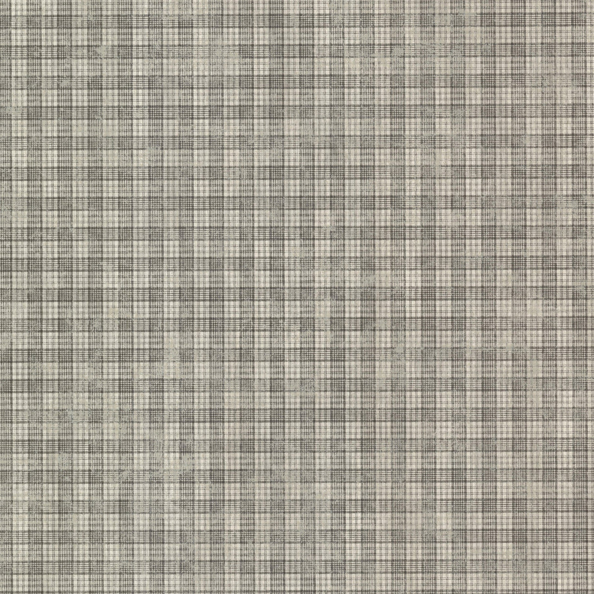 Chesapeake CTR66308 Sadie Grey Cottage Plaid Wallpaper