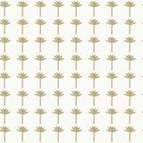 York CV4418 Palm Bay  Gold Metallic Wallpaper