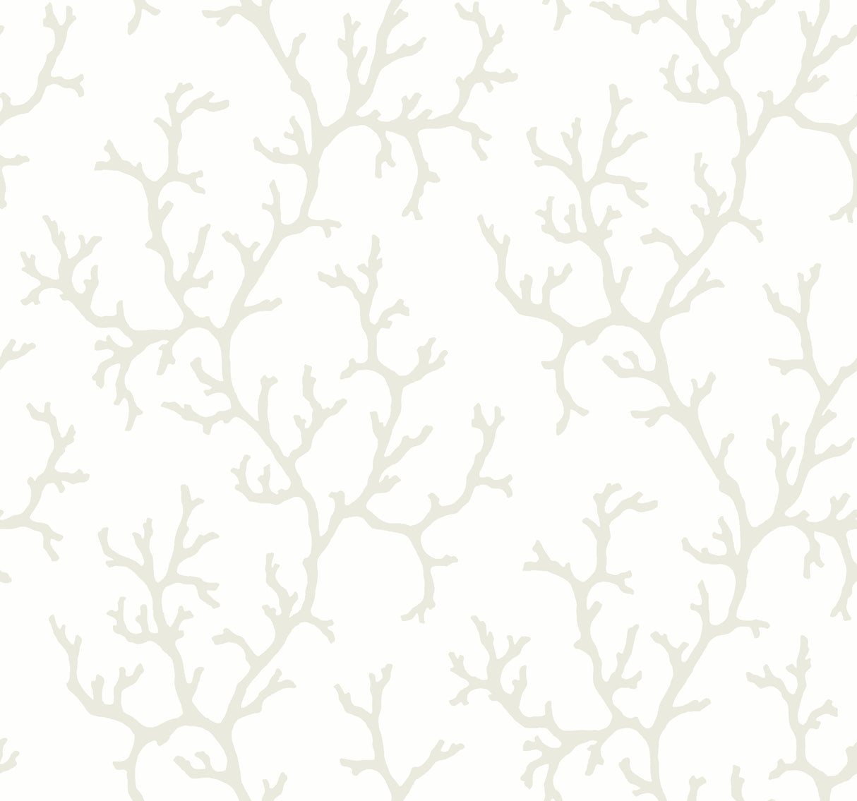 York CV4431 Coral Island White Wallpaper