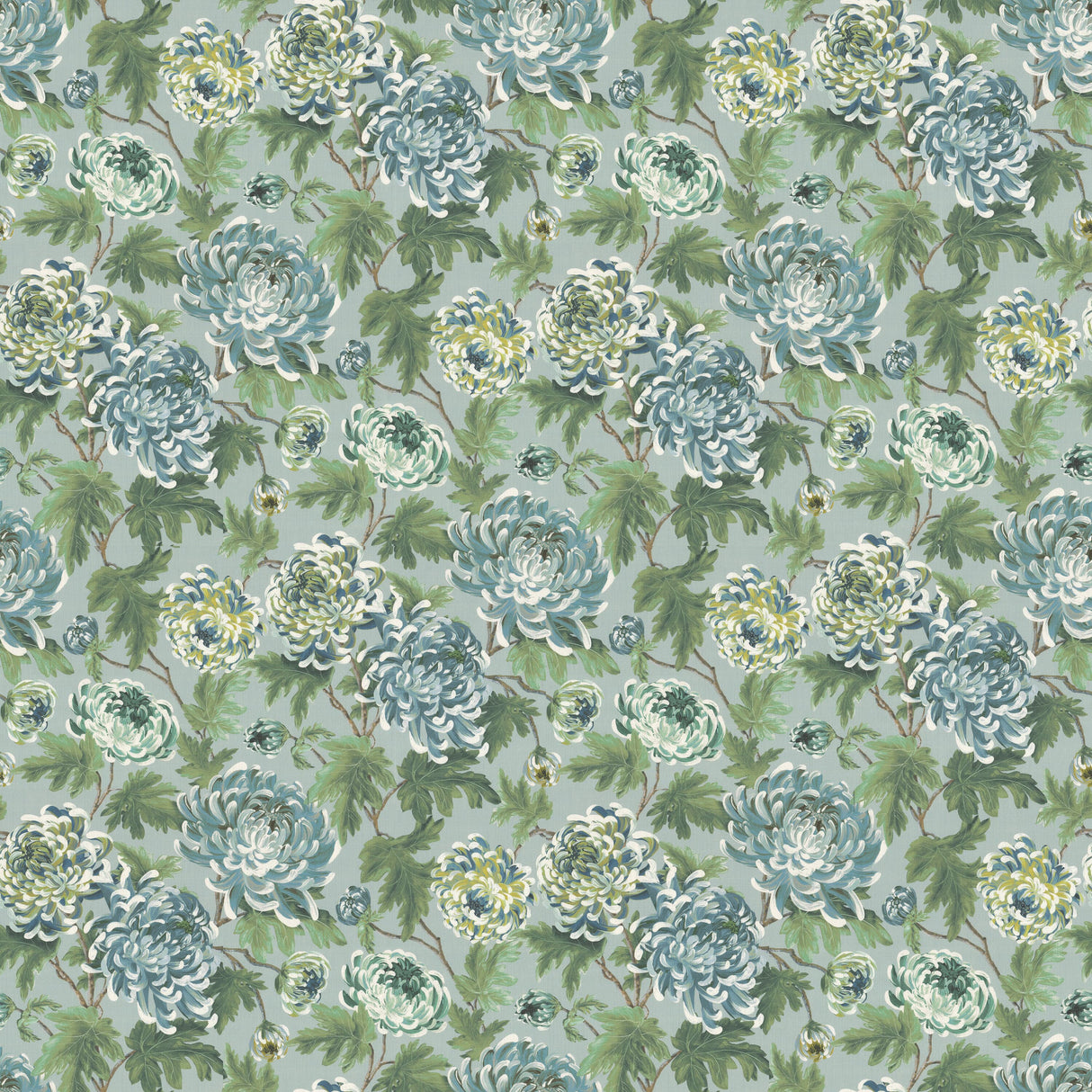 STOUT CYPR-1 CYPRESS 1 AQUA Fabric - Eades Wallpaper & Fabric