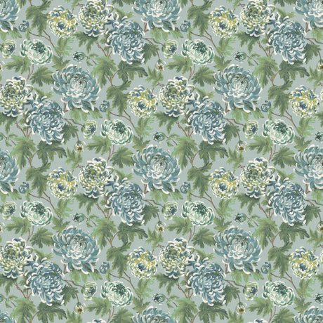 STOUT CYPR-1 CYPRESS 1 AQUA Fabric - Eades Wallpaper & Fabric