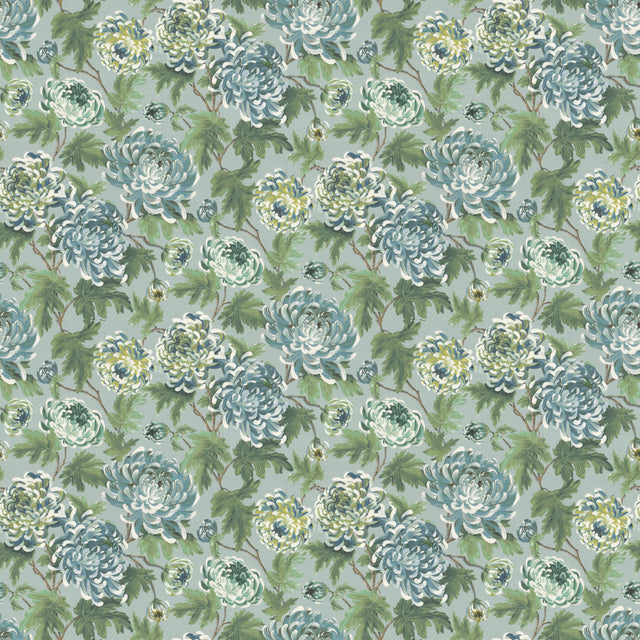 STOUT CYPR-1 CYPRESS 1 AQUA Fabric - Eades Wallpaper & Fabric