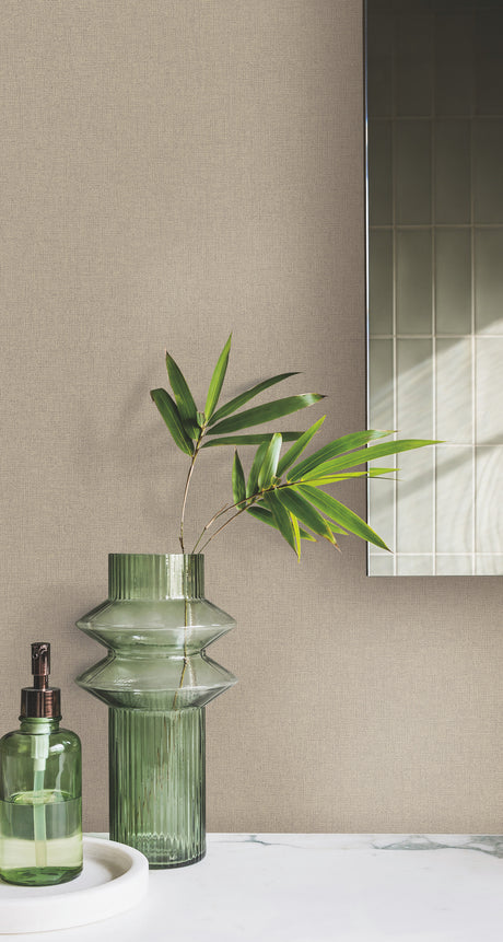 York DA3585N Gypsy Weave Beige & Brown Wallpaper