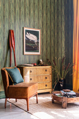 MindtheGap DANUBE FOLIAGE Peridot - Wallpaper Collection 2024 - The Wetlands