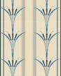 MindtheGap DANUBE STRIPE Blue  - Wallpaper Collection 2024 - The Wetlands