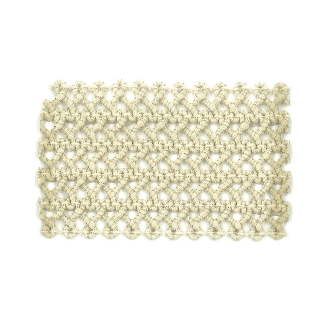 STOUT DARN-2 DARNING 2 ALMOND Fabric - Eades Wallpaper & Fabric