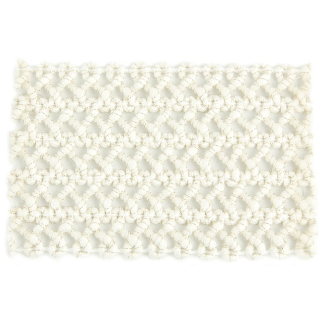 STOUT DARN-3 DARNING 3 IVORY Fabric - Eades Wallpaper & Fabric