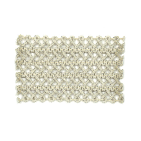 STOUT DARN-4 DARNING 4 OYSTER Fabric - Eades Wallpaper & Fabric