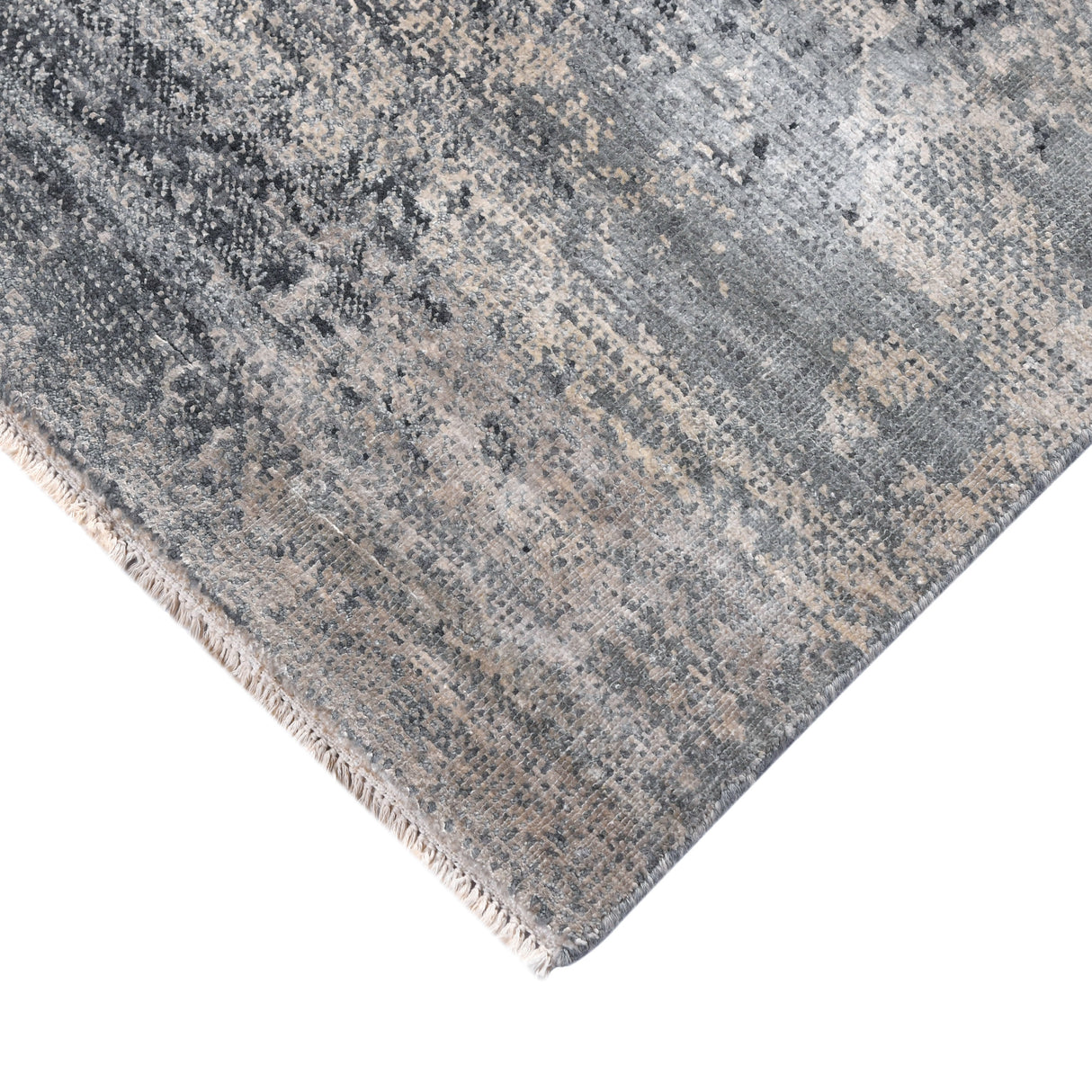 Amer Rugs DAZ1530609 Dazzle Contemporary Abstract Pale Sky 6' X 9' Area Rug