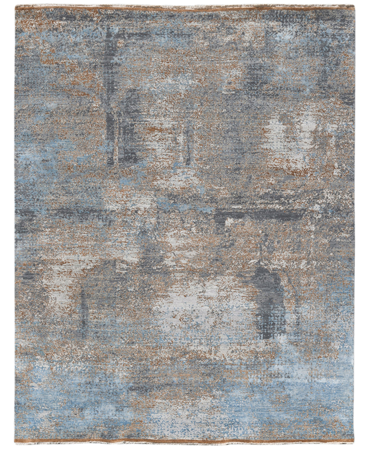 Amer Rugs DAZ1200912 Dazzle Deep Silver 9' X 12' Area Rug