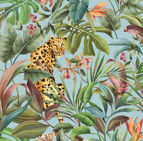 Daisy Bennett Designs DB20102 Tropical Leopard Wallpaper