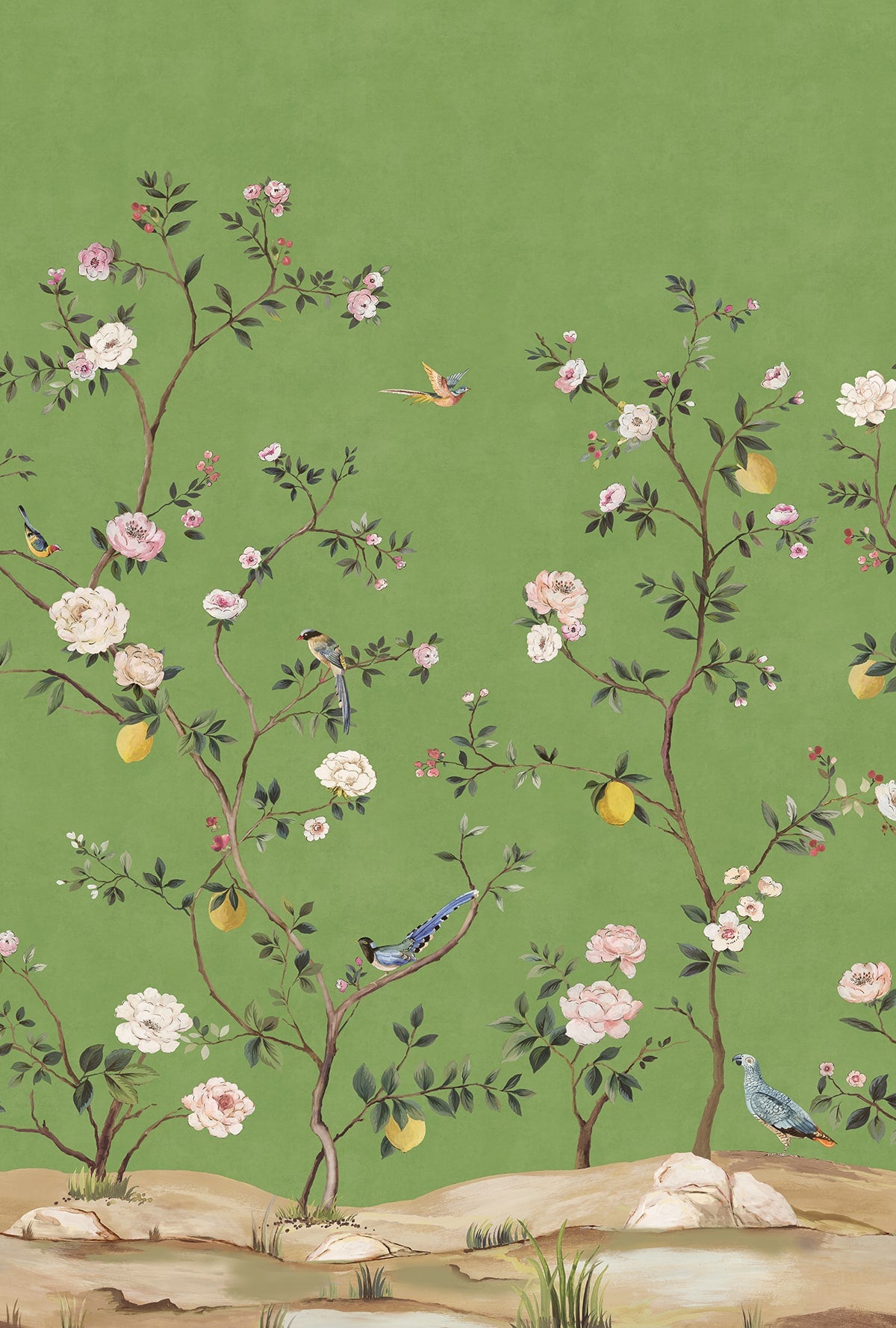 Daisy Bennett Designs DB20704M Blossom Chinoiserie Mural Wal
