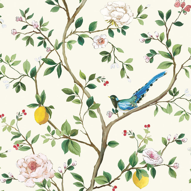 Daisy Bennett Designs DB21200 Blossom Chinoiserie Floral Wal