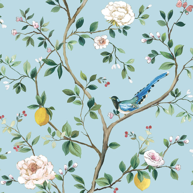 Daisy Bennett Designs DB21202 Blossom Chinoiserie Floral Wal