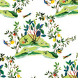 Daisy Bennett Designs DBW9001 Citrus Hummingbird Wallpaper