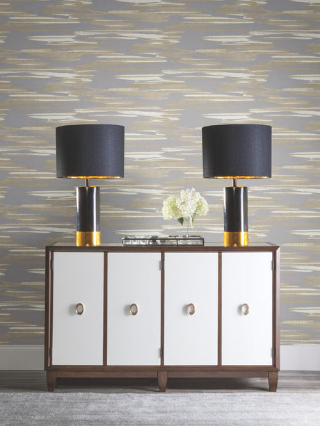 York DD3822 Nimbus Blue & Cream Wallpaper