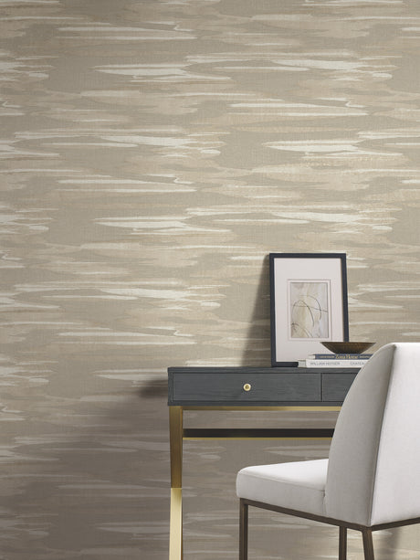 York DD3826 Nimbus Taupe Wallpaper