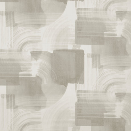 KRAVET BASICS DECO SWIRL.106.0 DECO SWIRL TAUPE Fabric - Eade's Wallpaper